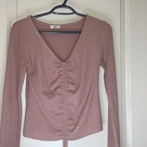 Ardenes fleece cropped top